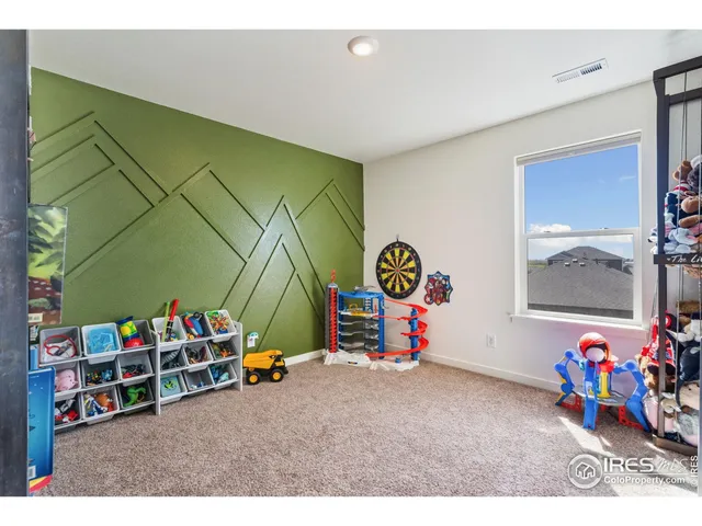 a play room with toys