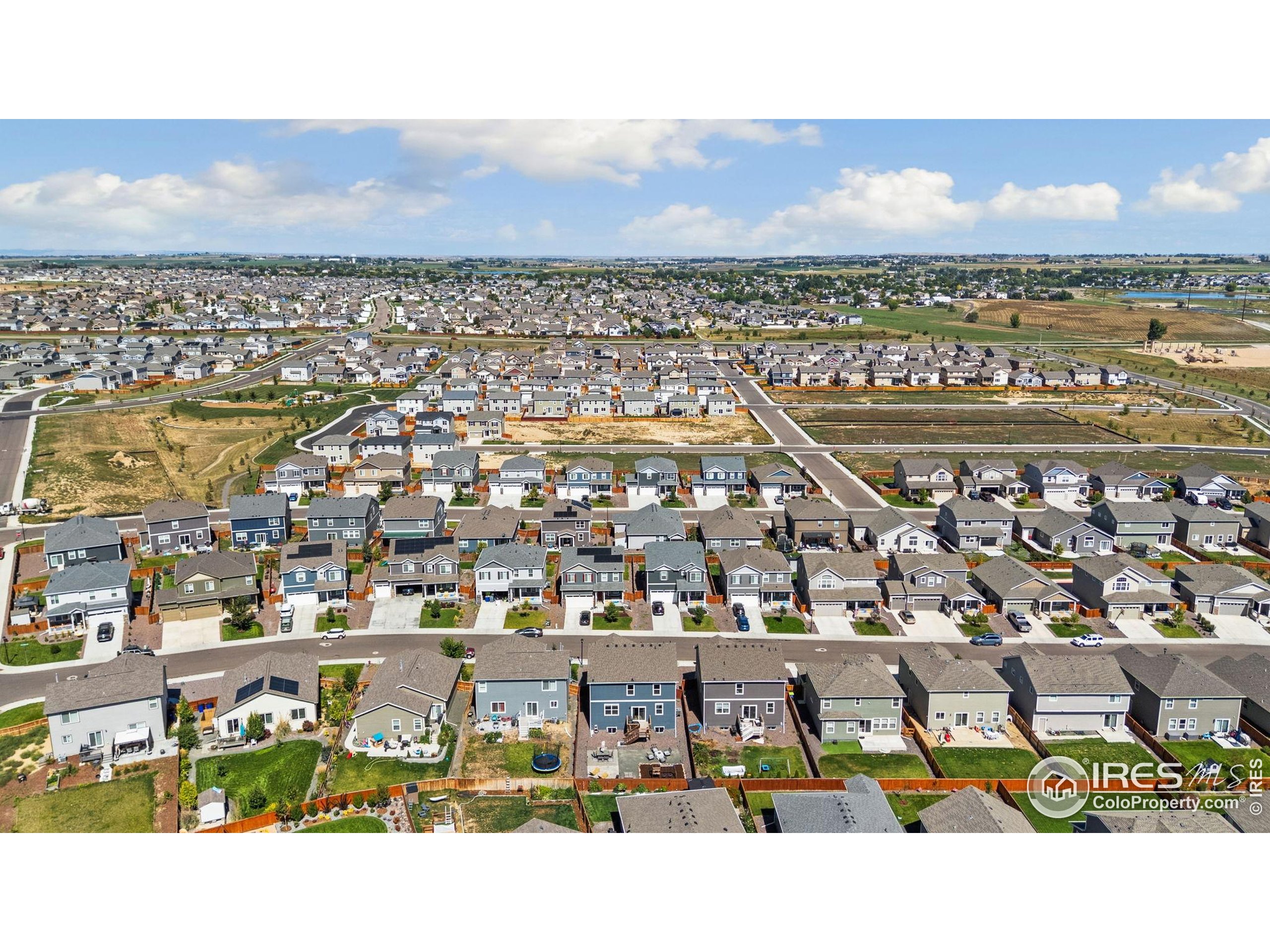 1233 Lily Mountain Road Severance, CO 80550 - Photo 41 of 44 a picture of city view