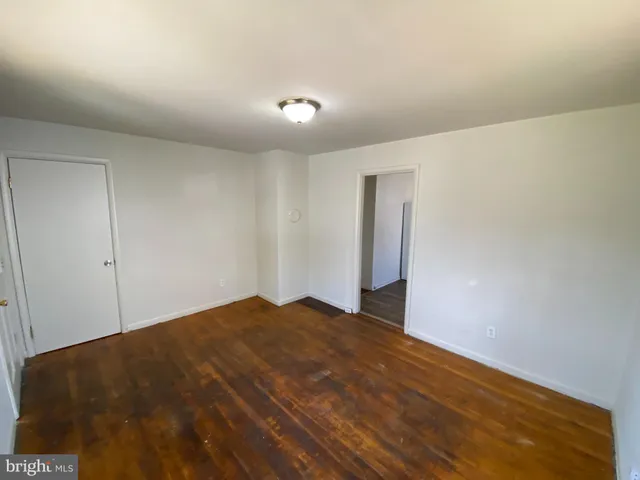 a view of empty room