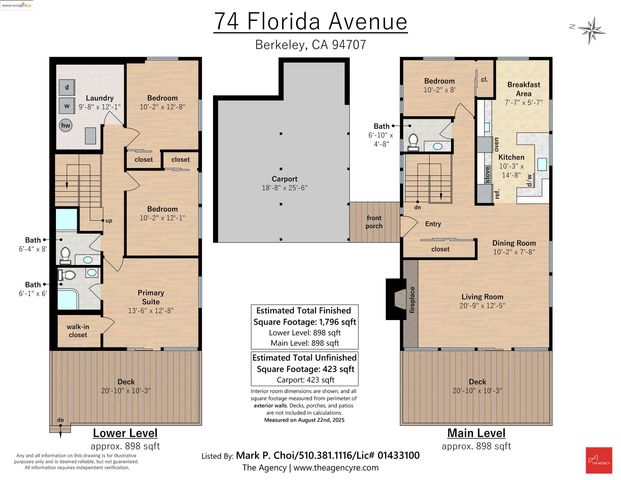 $1,300,000 | 74 Florida Avenue, Berkeley, CA 94707