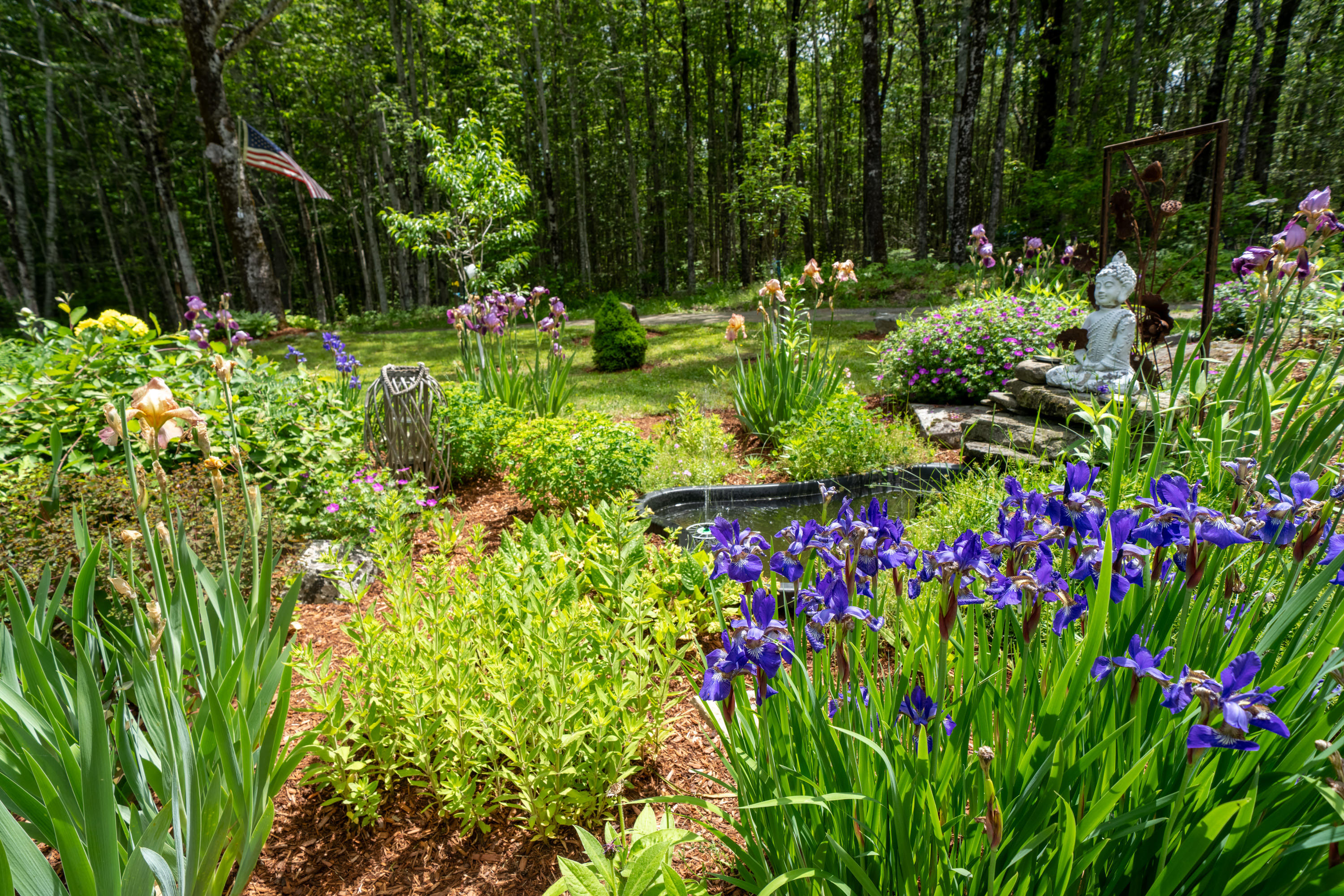 105 Perry Greene Hill Road Waldoboro, ME 04572 - Photo 50 of 61 garden area