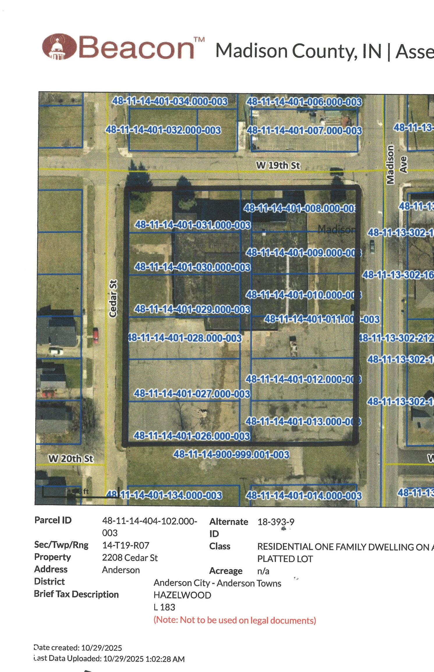 1017 West 19th Street Anderson, IN 46016 - Photo 2 of 19