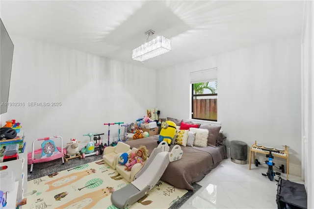 a view of kids room with toys