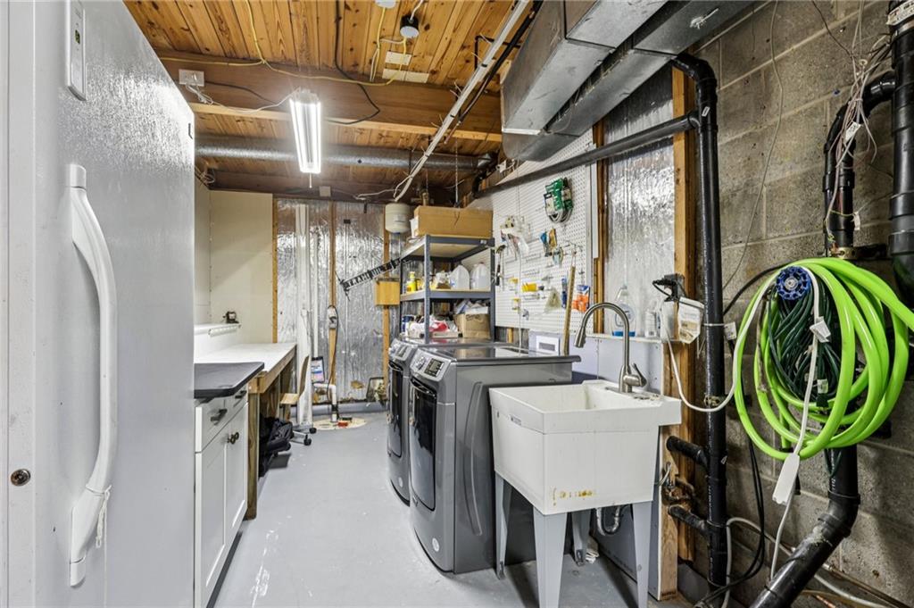 8110 Ridge Road Natrona Heights, PA 15065 - Photo 35 of 50 a view of a kitchen with appliances and furniture