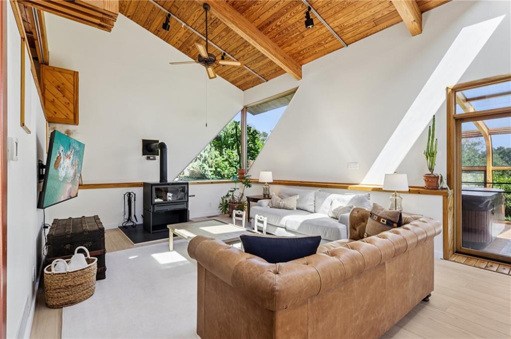8110 Ridge Road Natrona Heights, PA 15065 - Photo 9 of 50 a living room with furniture and a floor to ceiling window