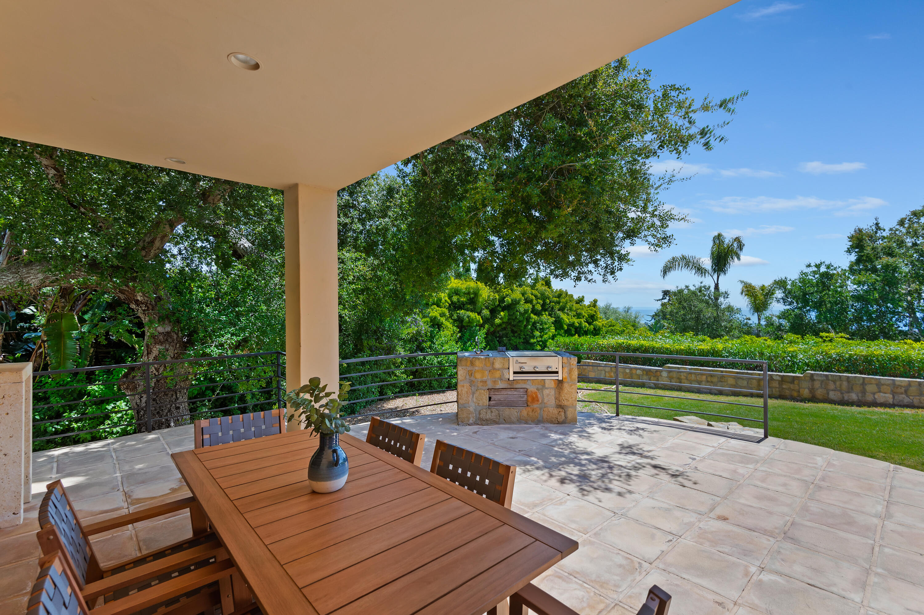 1181 Glenview Road Santa Barbara, CA 93108 - Photo 15 of 46 a view of a patio with wooden floor
