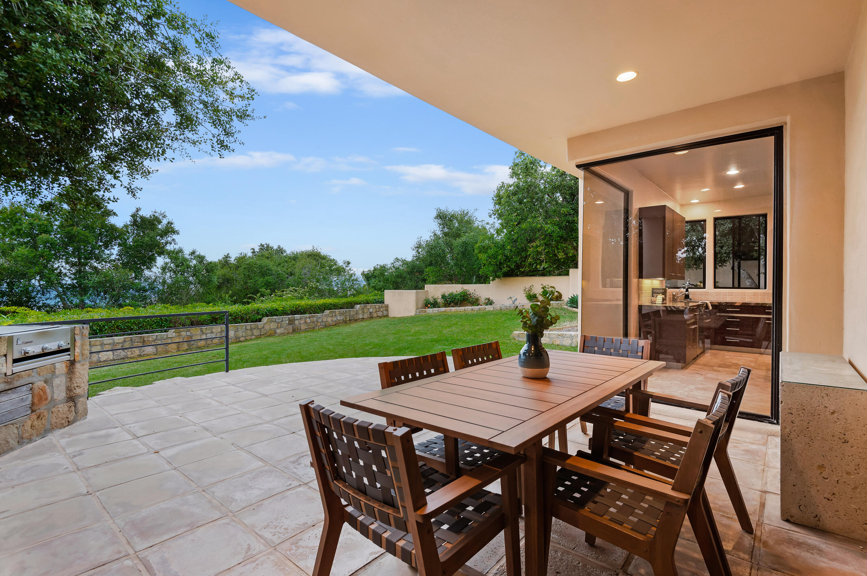 1181 Glenview Road Santa Barbara, CA 93108 - Photo 16 of 46 an outdoor space with furniture and garden