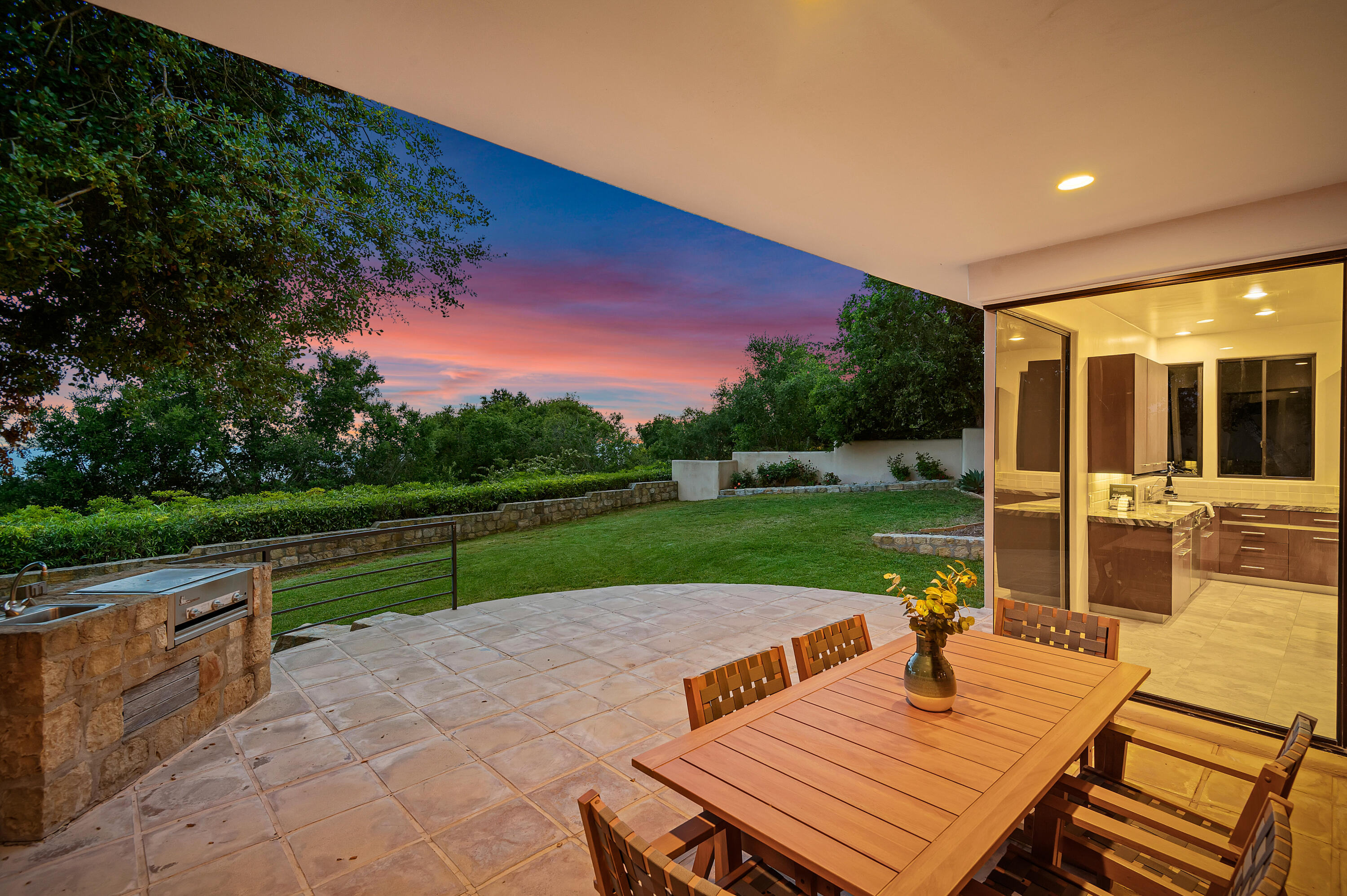 1181 Glenview Road Santa Barbara, CA 93108 - Photo 38 of 46 a view of a patio with swimming pool