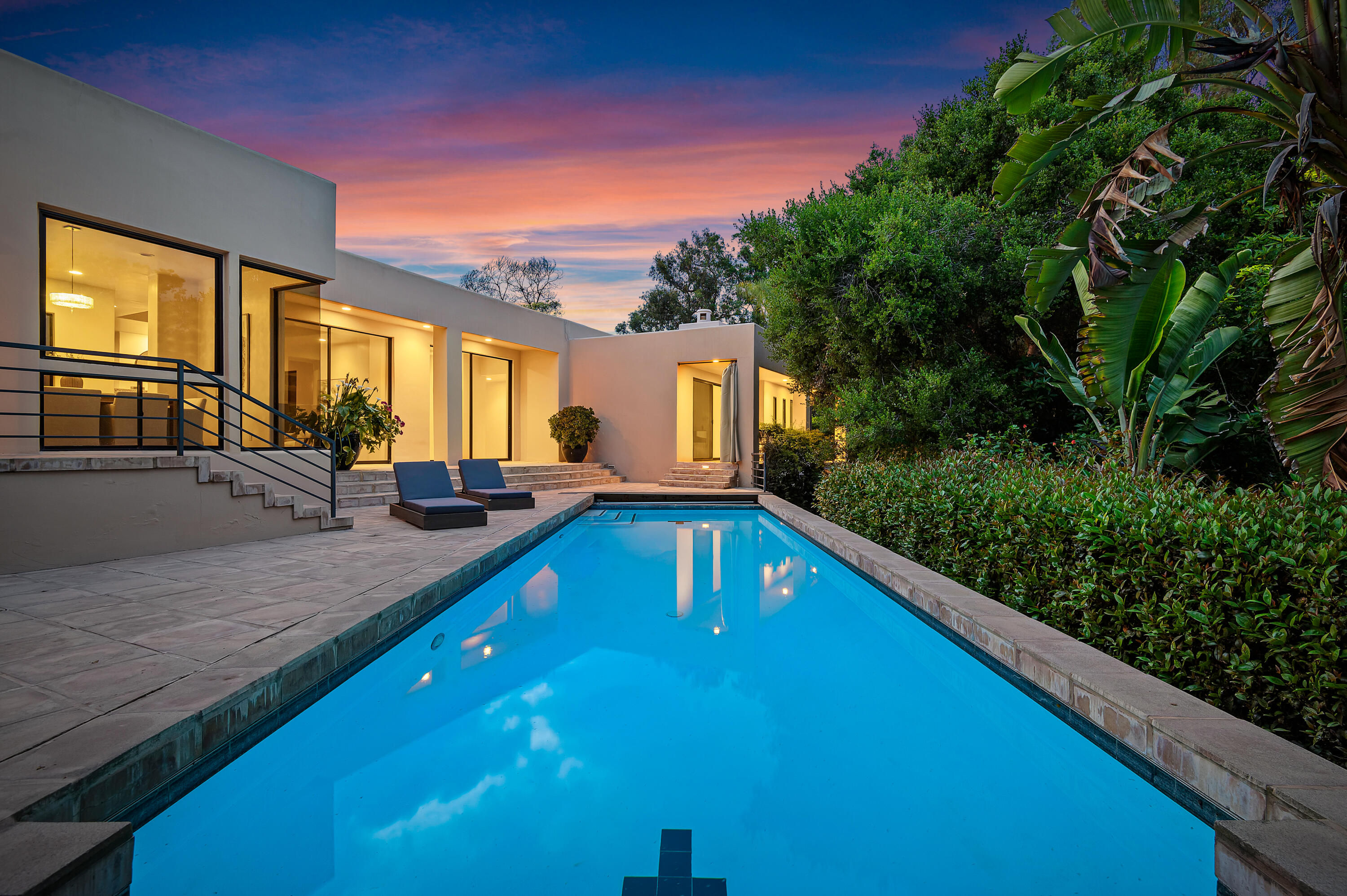 1181 Glenview Road Santa Barbara, CA 93108 - Photo 40 of 46 a view of swimming pool from a balcony
