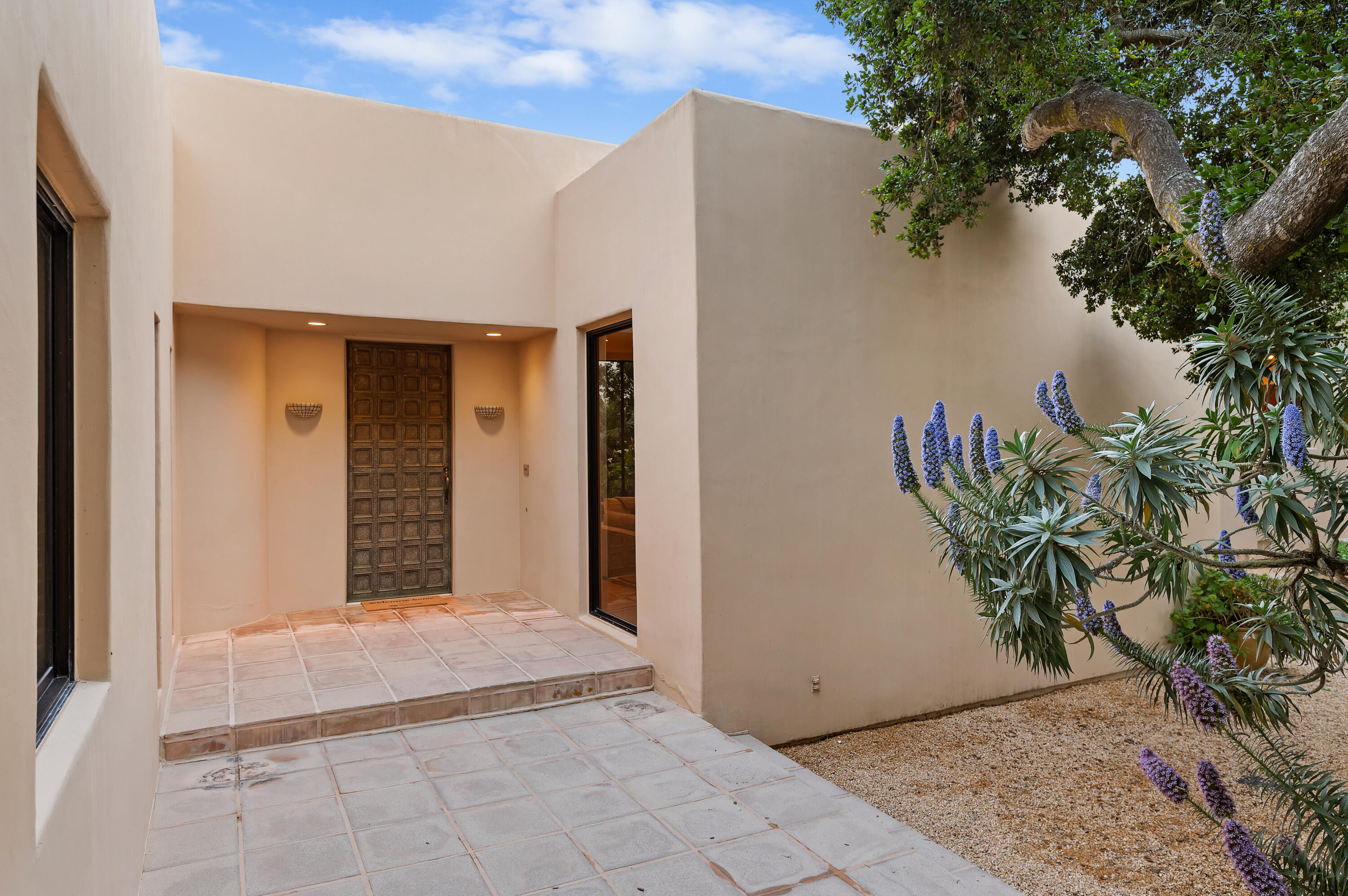 1181 Glenview Road Santa Barbara, CA 93108 - Photo 5 of 46 a view of a front door and yard