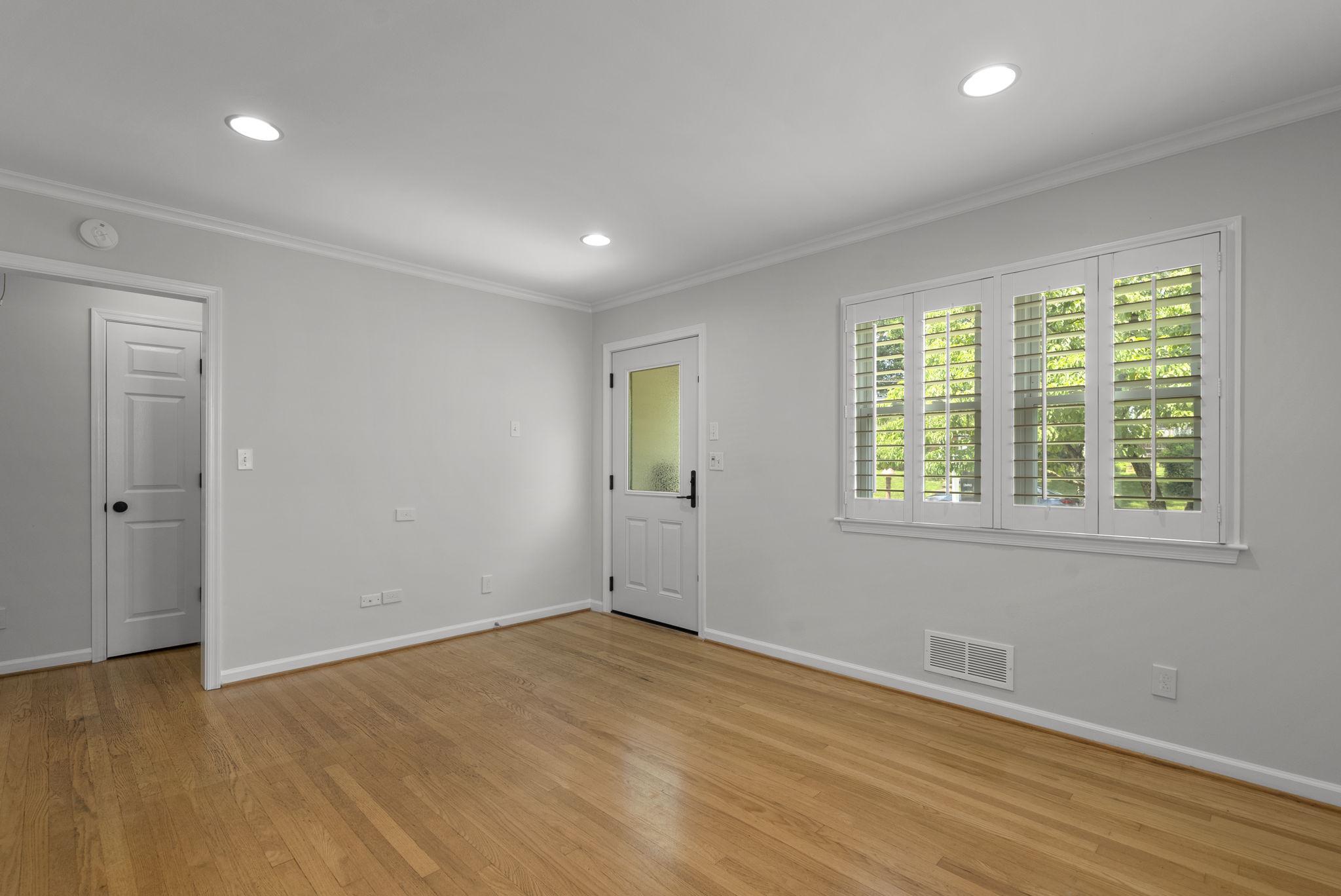 513 Park Road Rockville, MD 20850 - Photo 4 of 43 Welcoming Foyer and Spacious Living Room