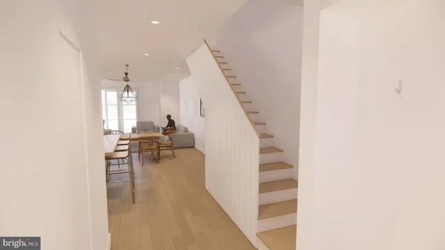 a view of entryway and hall