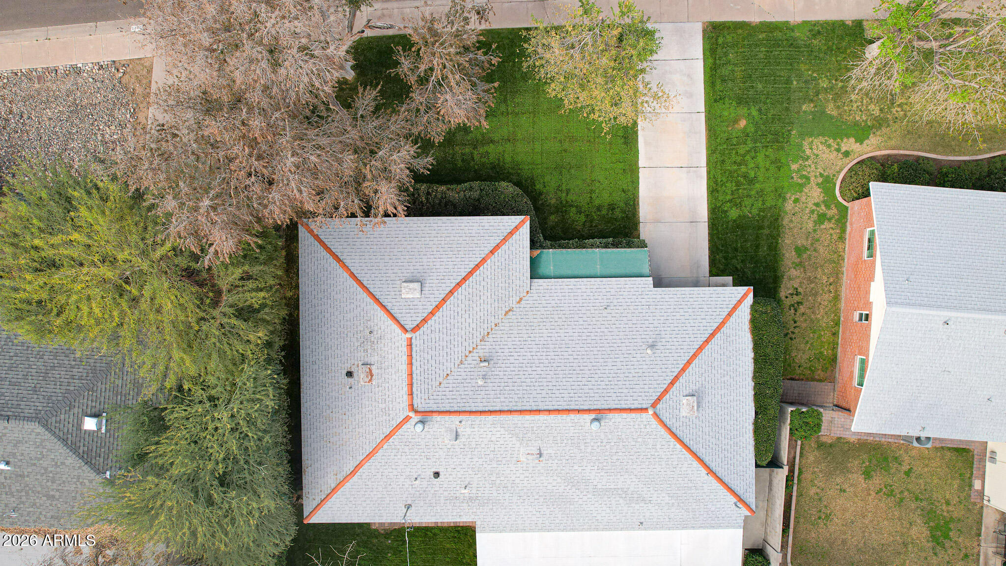 2215 West Earll Drive Phoenix, AZ 85015 - Photo 48 of 55 an aerial view of a house with a yard