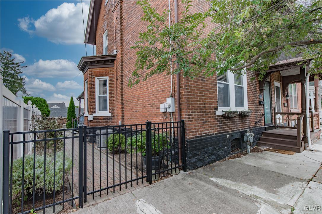 426 3rd Avenue Bethlehem, PA 18018 - Photo 32 of 45 a view of a house with a small yard and wooden floor and fence