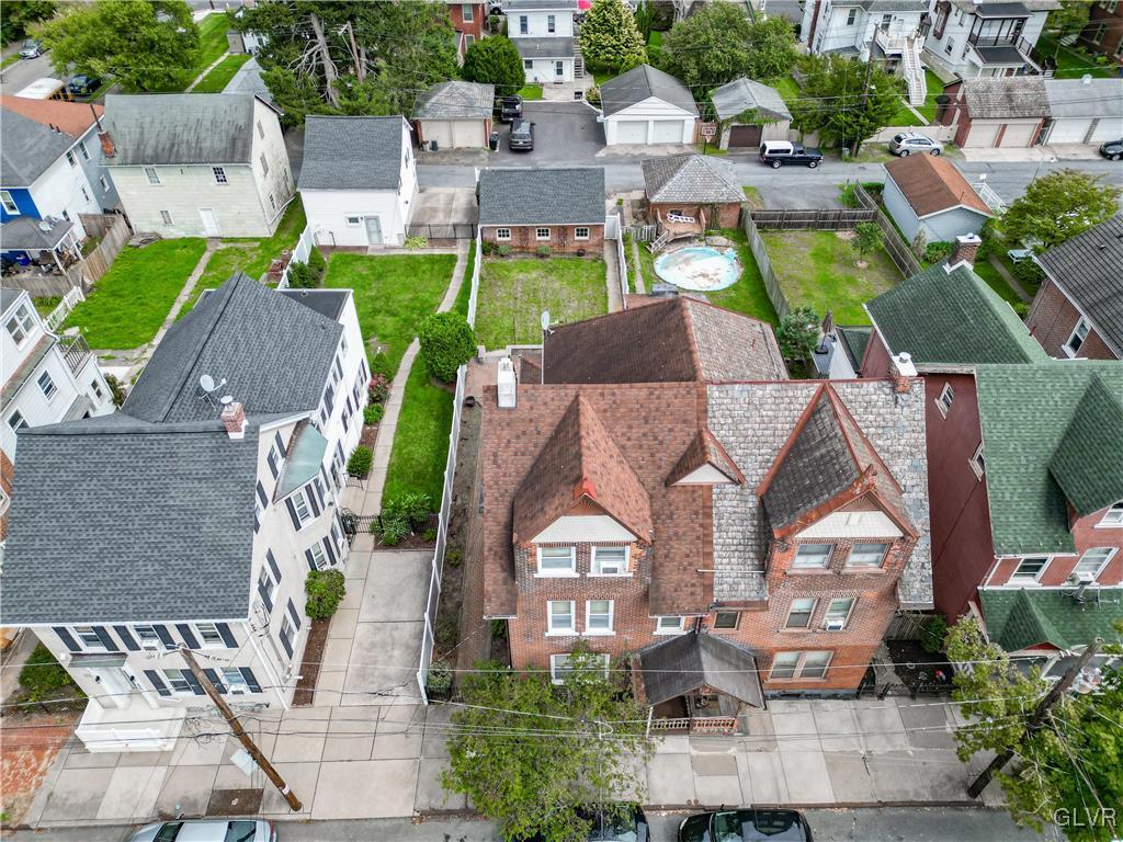 426 3rd Avenue Bethlehem, PA 18018 - Photo 41 of 45 an aerial view of a house with garden space and street view