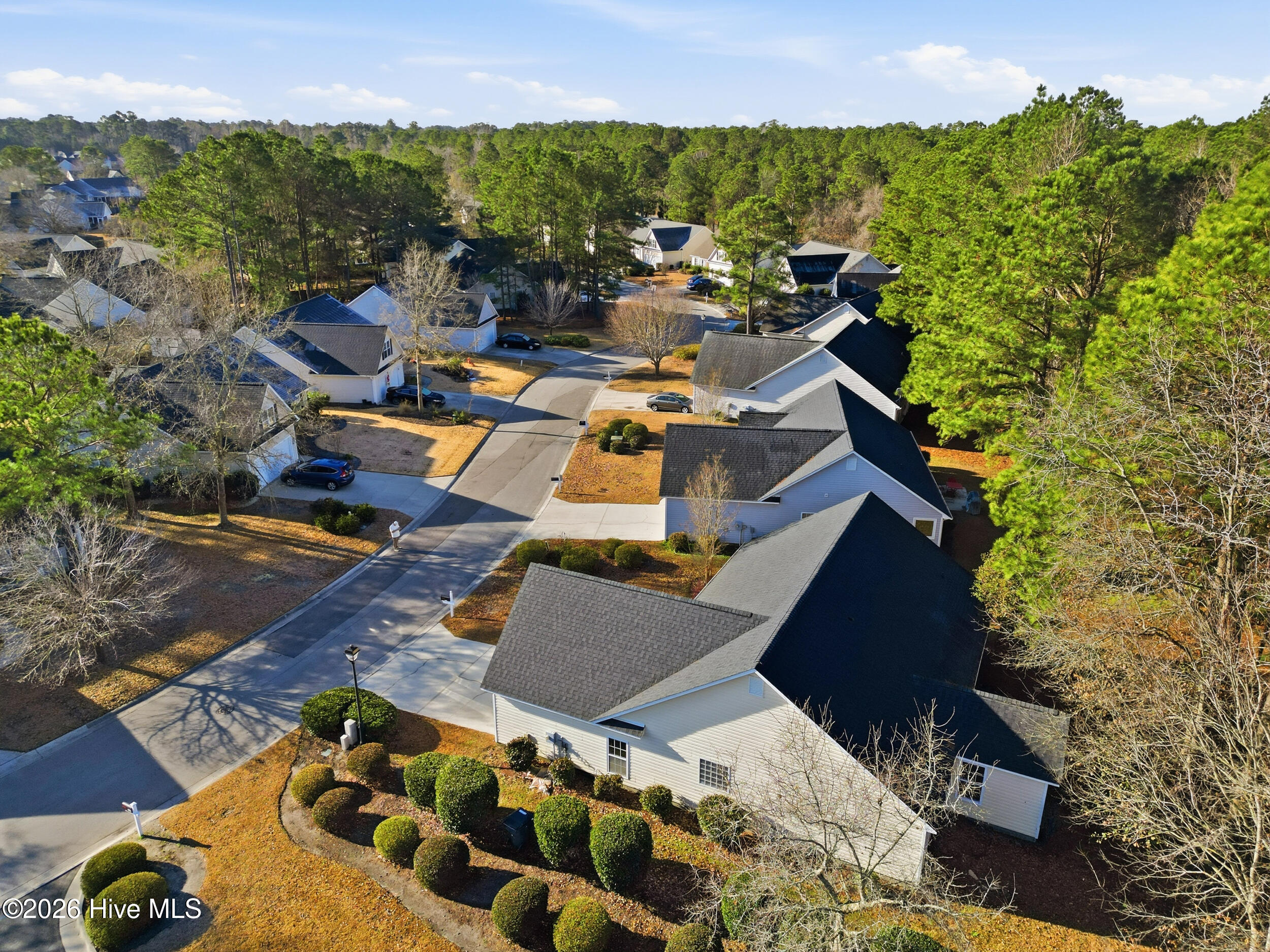119 Woodford Road Northeast Leland, NC 28451 - Photo 19 of 41 23_aerialback1