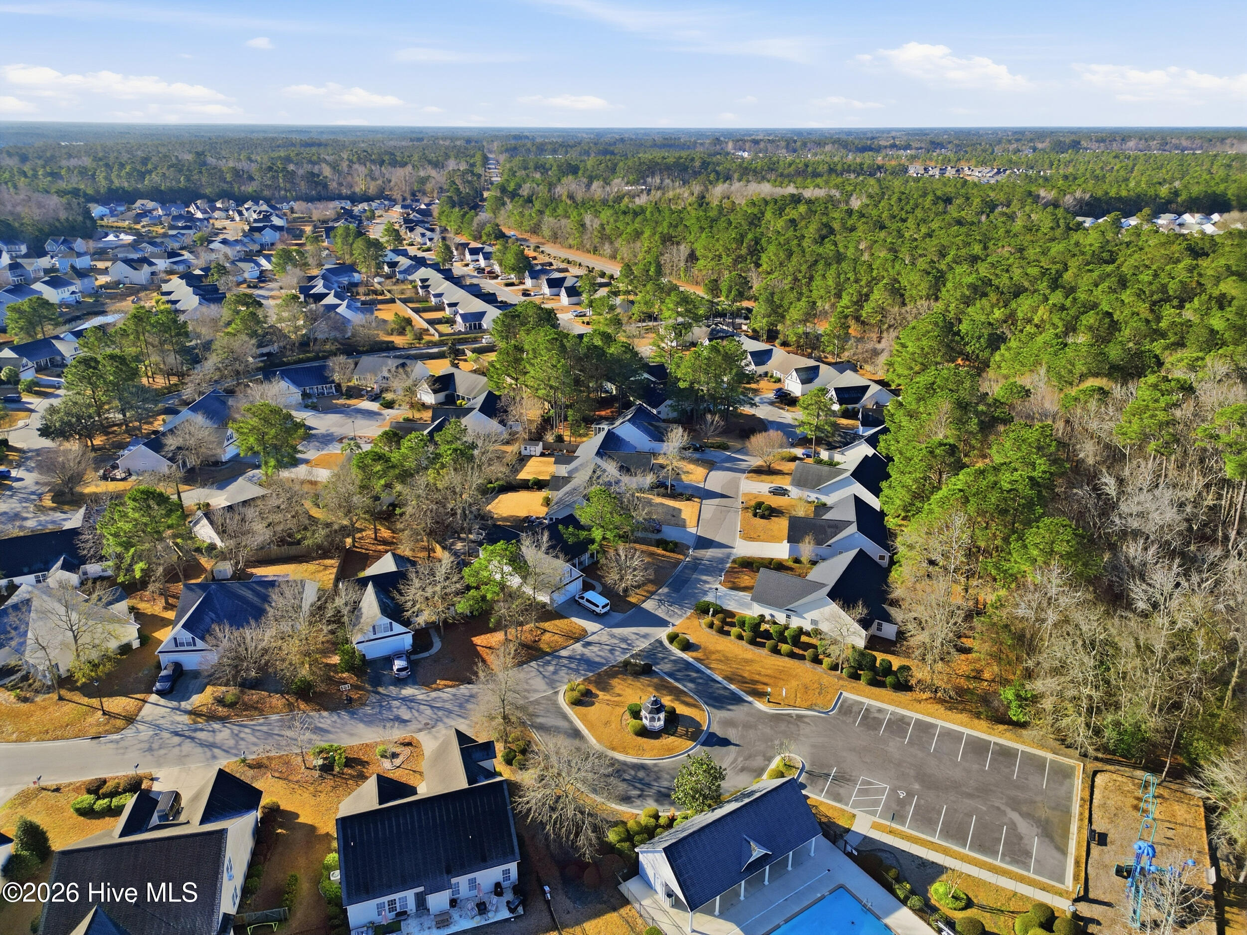 119 Woodford Road Northeast Leland, NC 28451 - Photo 36 of 41 40_aerialback2