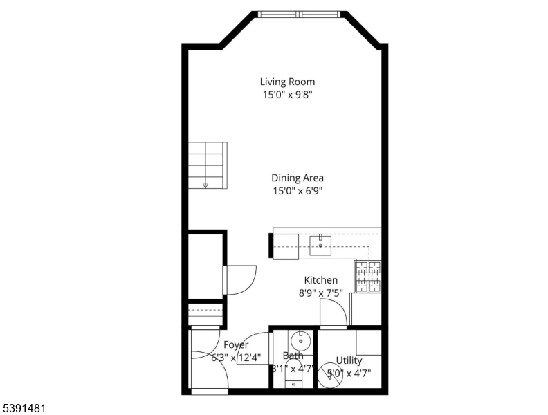 159 Palisade Avenue, Unit 2R Jersey City, NJ 07306 - Photo 25 of 26 a picture of a bench in front of a wall