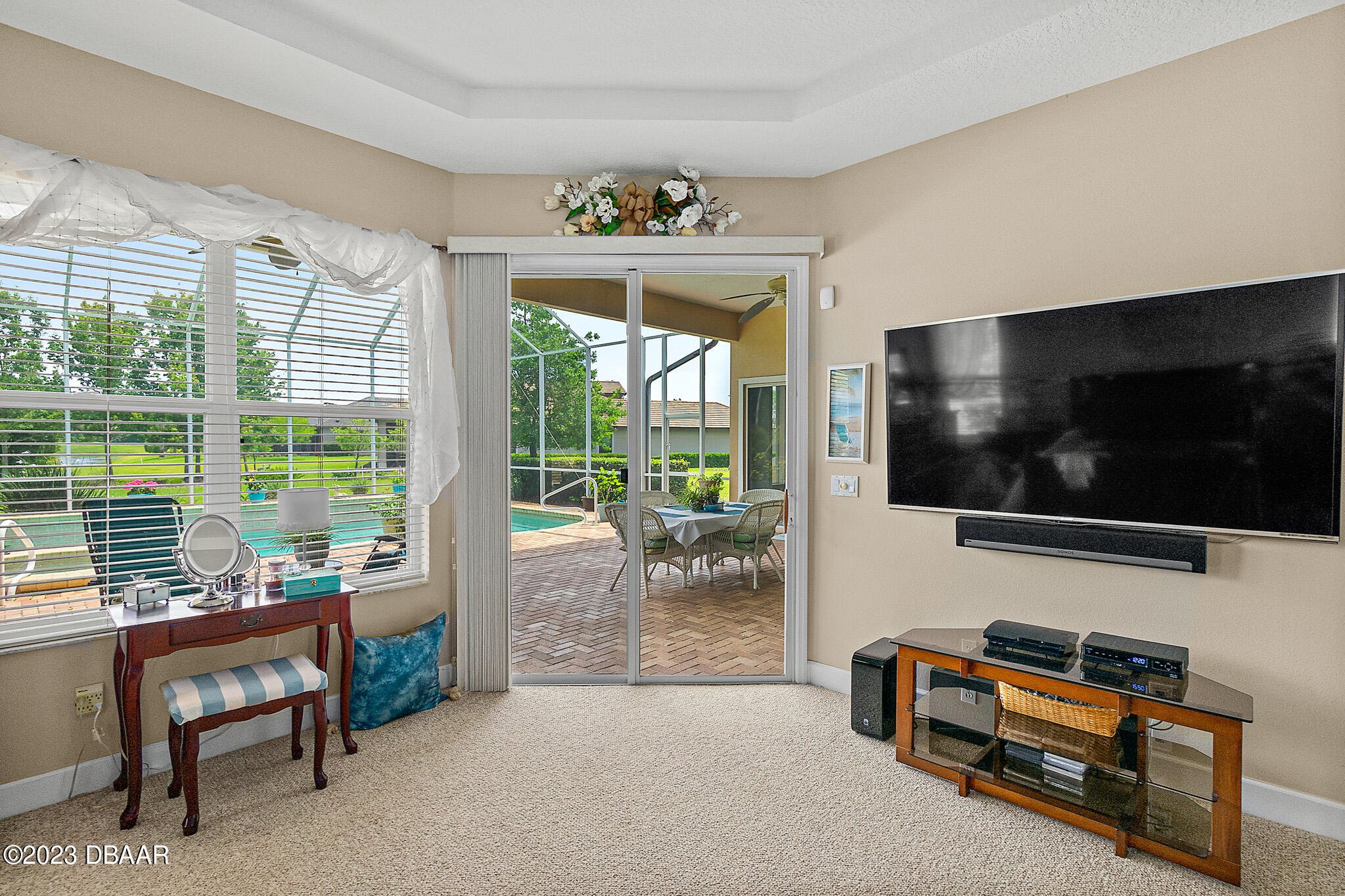 1083 Hampstead Lane Ormond Beach, FL 32174 - Photo 25 of 73 Master Bedroom Sliders