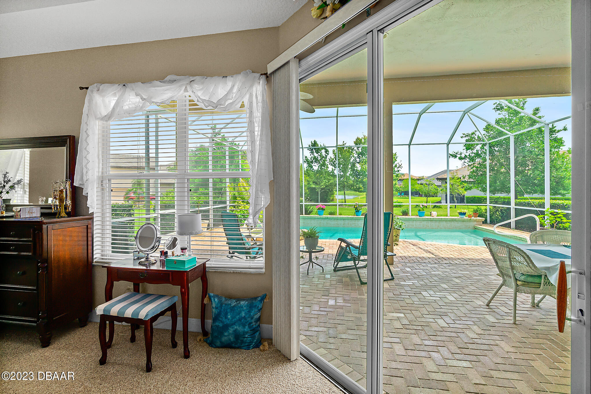 1083 Hampstead Lane Ormond Beach, FL 32174 - Photo 26 of 73 Sliders to Lanai & Pool