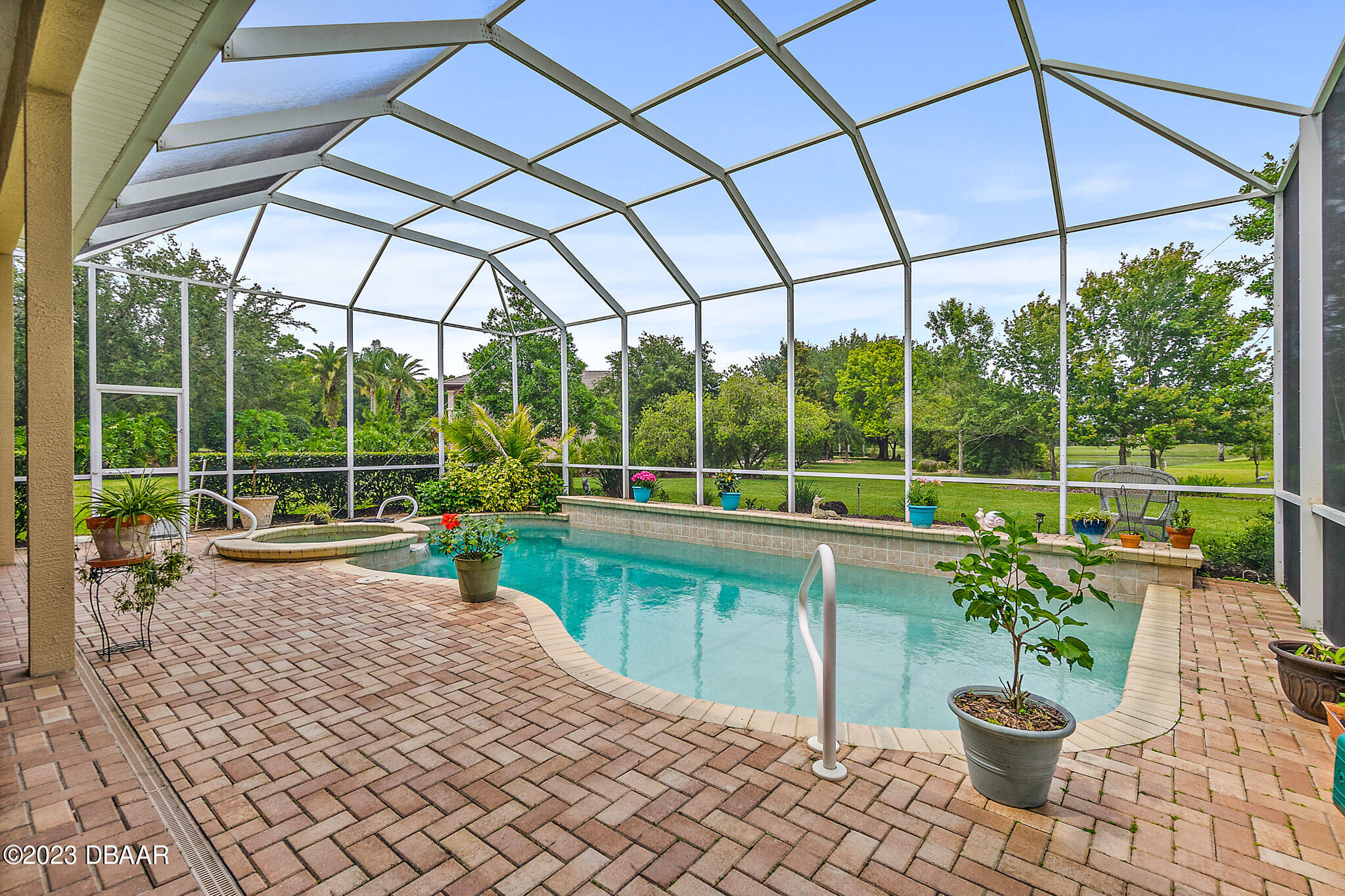 1083 Hampstead Lane Ormond Beach, FL 32174 - Photo 43 of 73 Screened Pool