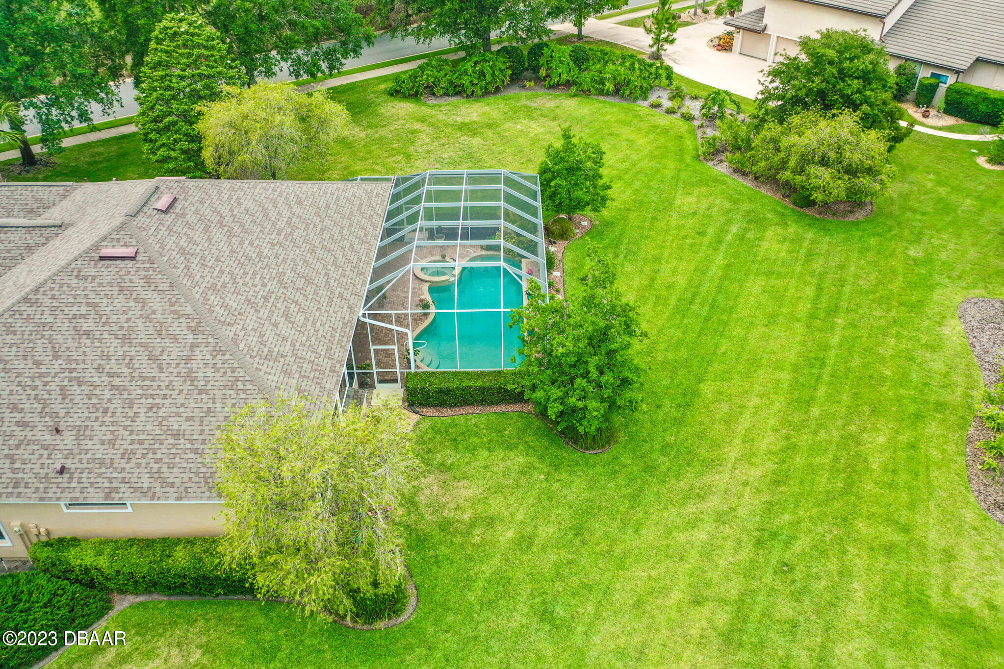 1083 Hampstead Lane Ormond Beach, FL 32174 - Photo 56 of 73 Beautifully Landscaped Yard
