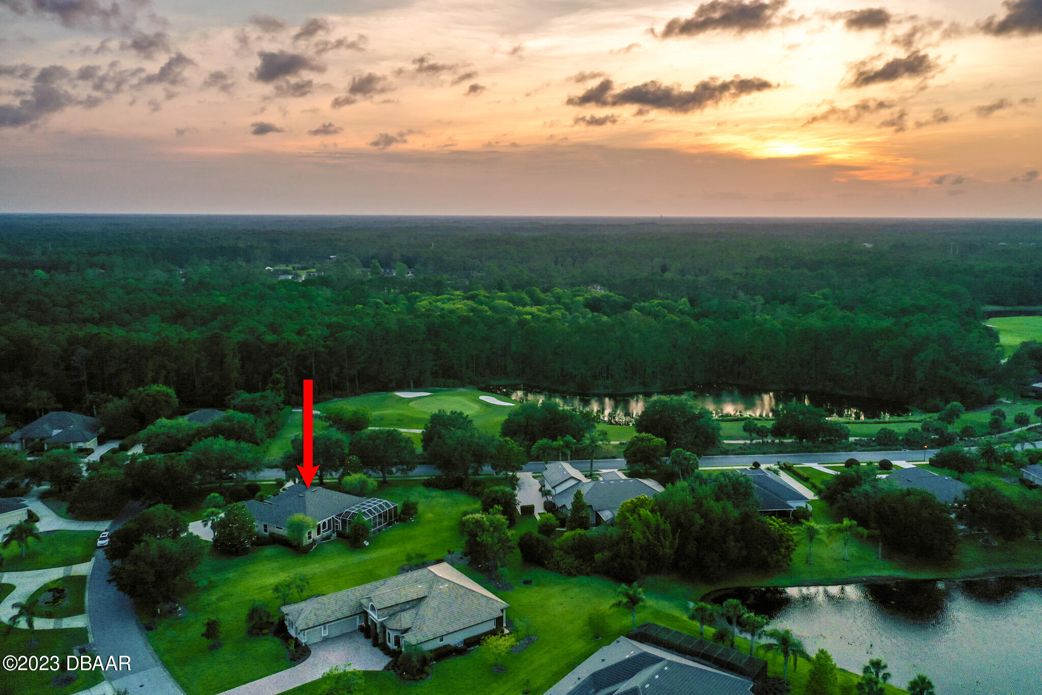 1083 Hampstead Lane Ormond Beach, FL 32174 - Photo 63 of 73 1083HampsteadLnTwilight-16