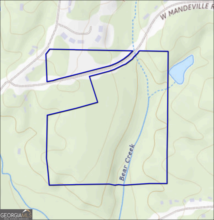212 West Mandeville Road Carrollton, GA 30117 - Photo 2 of 3 Topography Map