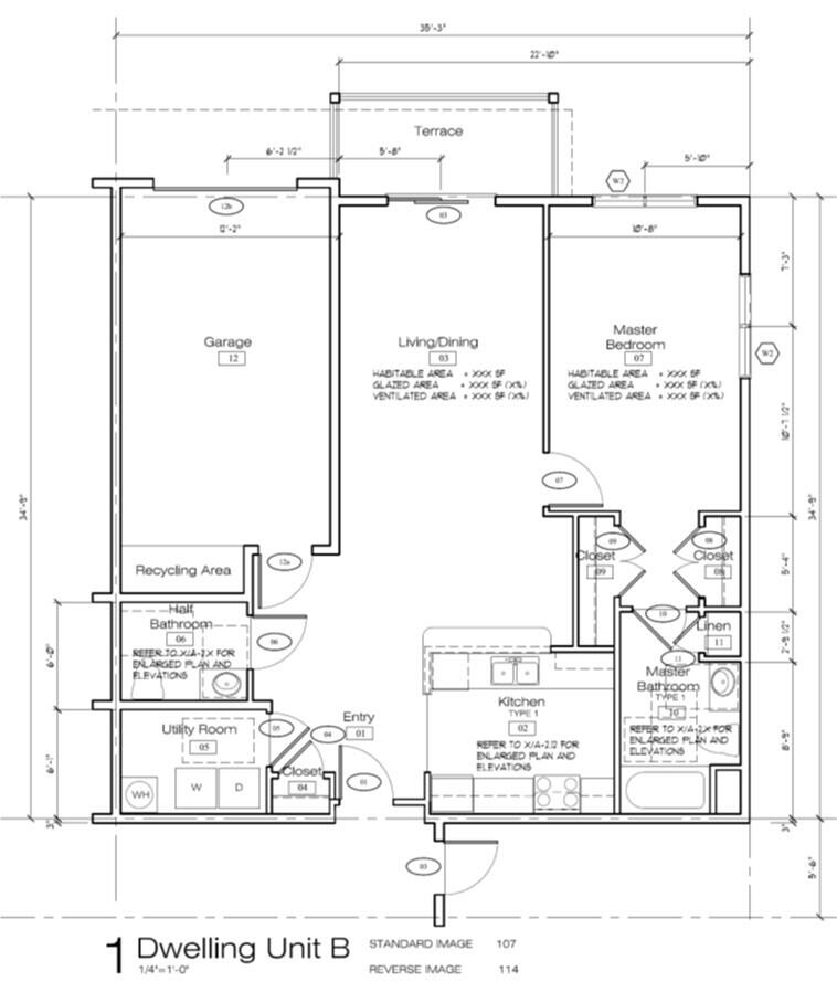 23 Cross Street, Unit 107 Bethel, ME 04217 - Photo 10 of 11 Unit B Plan