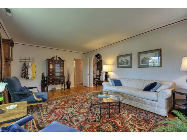 350 Velarde Street Mountain View, CA 94041 - Photo 12 of 24 a living room with furniture and wooden floor