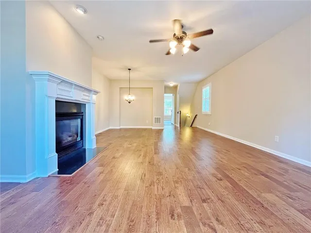 a view of wooden balcony with outdoor space