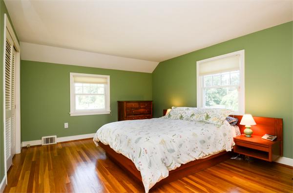 107 Viscount Road Longmeadow, MA 01106 - Photo 21 of 30 a bedroom with a bed and windows