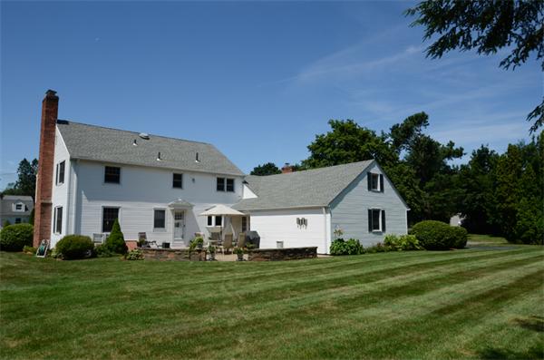 107 Viscount Road Longmeadow, MA 01106 - Photo 29 of 30 a front view of a house with a garden