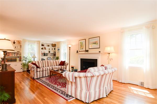 107 Viscount Road Longmeadow, MA 01106 - Photo 4 of 30 a living room with furniture fireplace and rug
