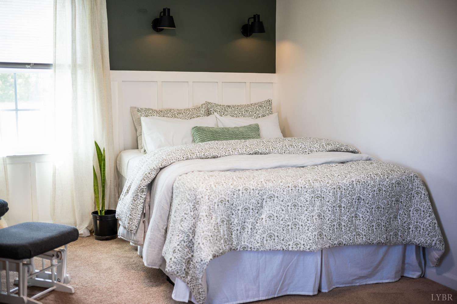 1199 Great Oak Road Forest, VA 24551 - Photo 46 of 85 a bedroom with a bed and chair