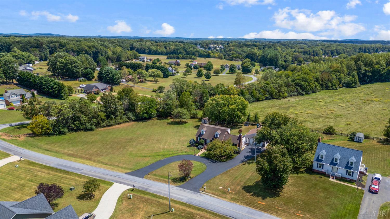 1199 Great Oak Road Forest, VA 24551 - Photo 72 of 85 an aerial view of a house with a yard