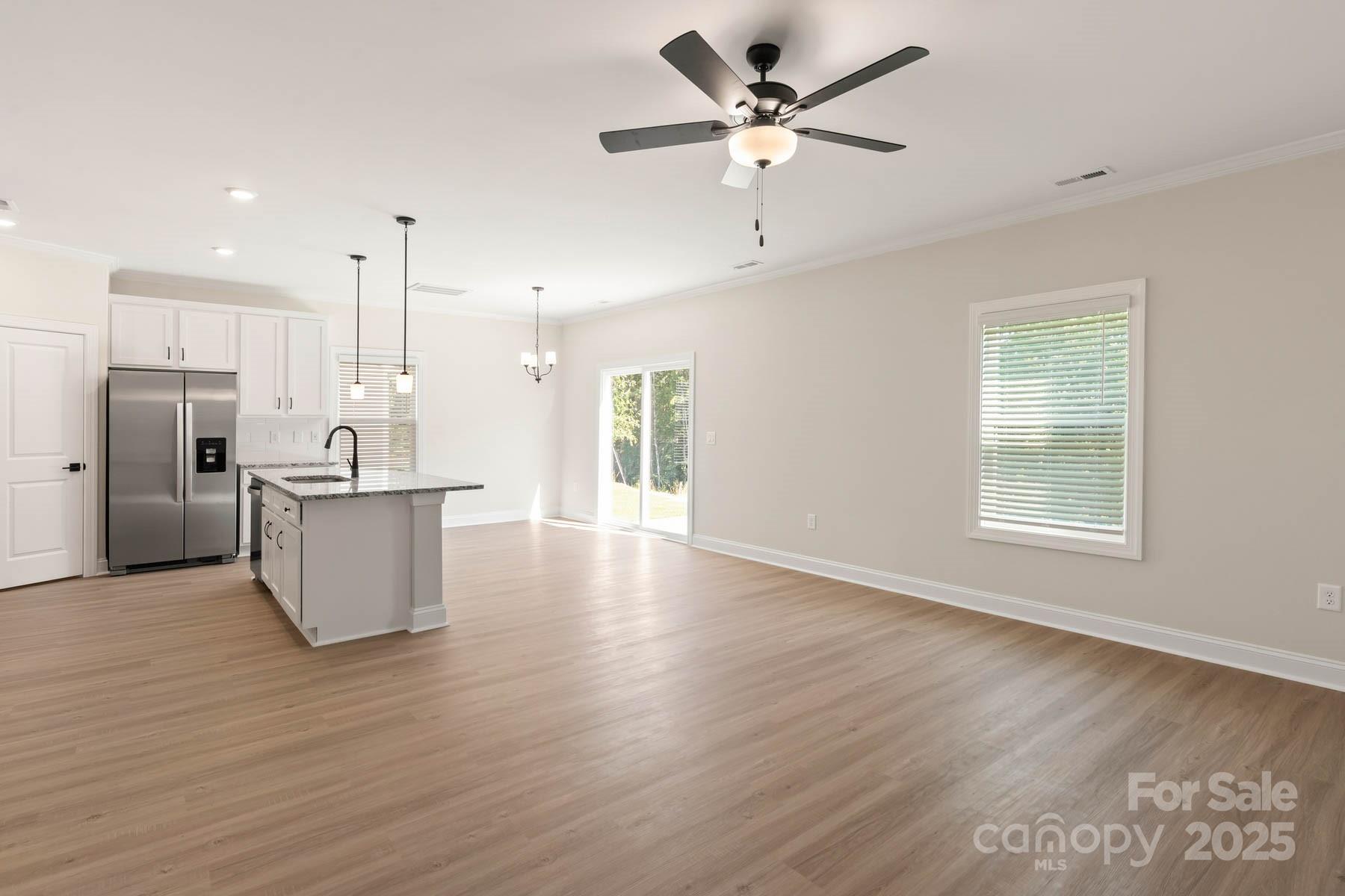 280 Limestone Terrace Mills River, NC 28759 - Photo 21 of 22 a view of kitchen with cabinets and wooden floor