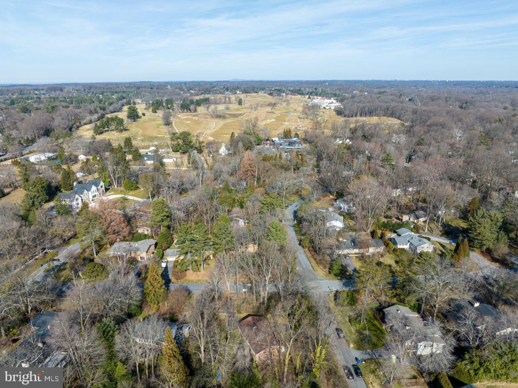 7916 Fenway Road Bethesda, MD 20817 - Photo 34 of 36 Aerial View Carder Rock Springs