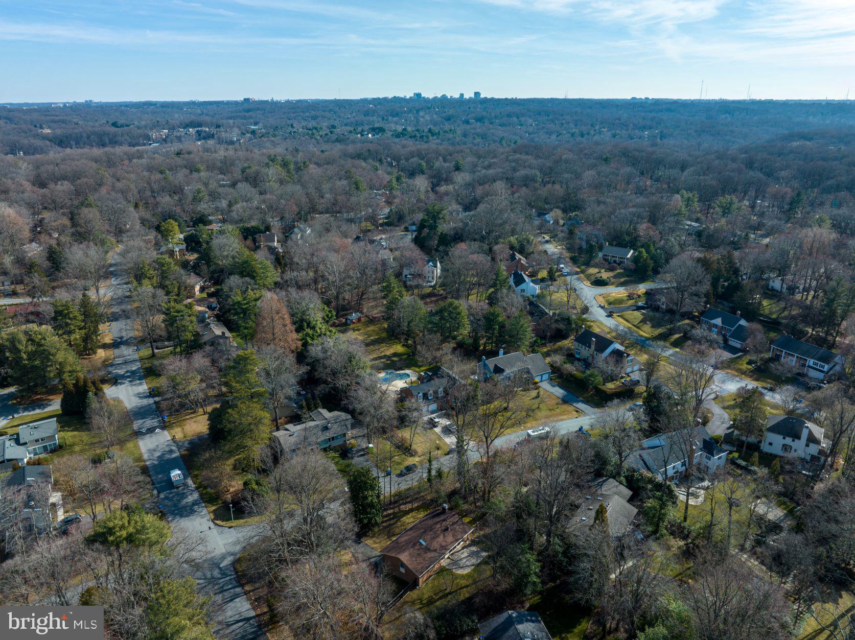 7916 Fenway Road Bethesda, MD 20817 - Photo 36 of 36 Aerial View Carder Rock Springs
