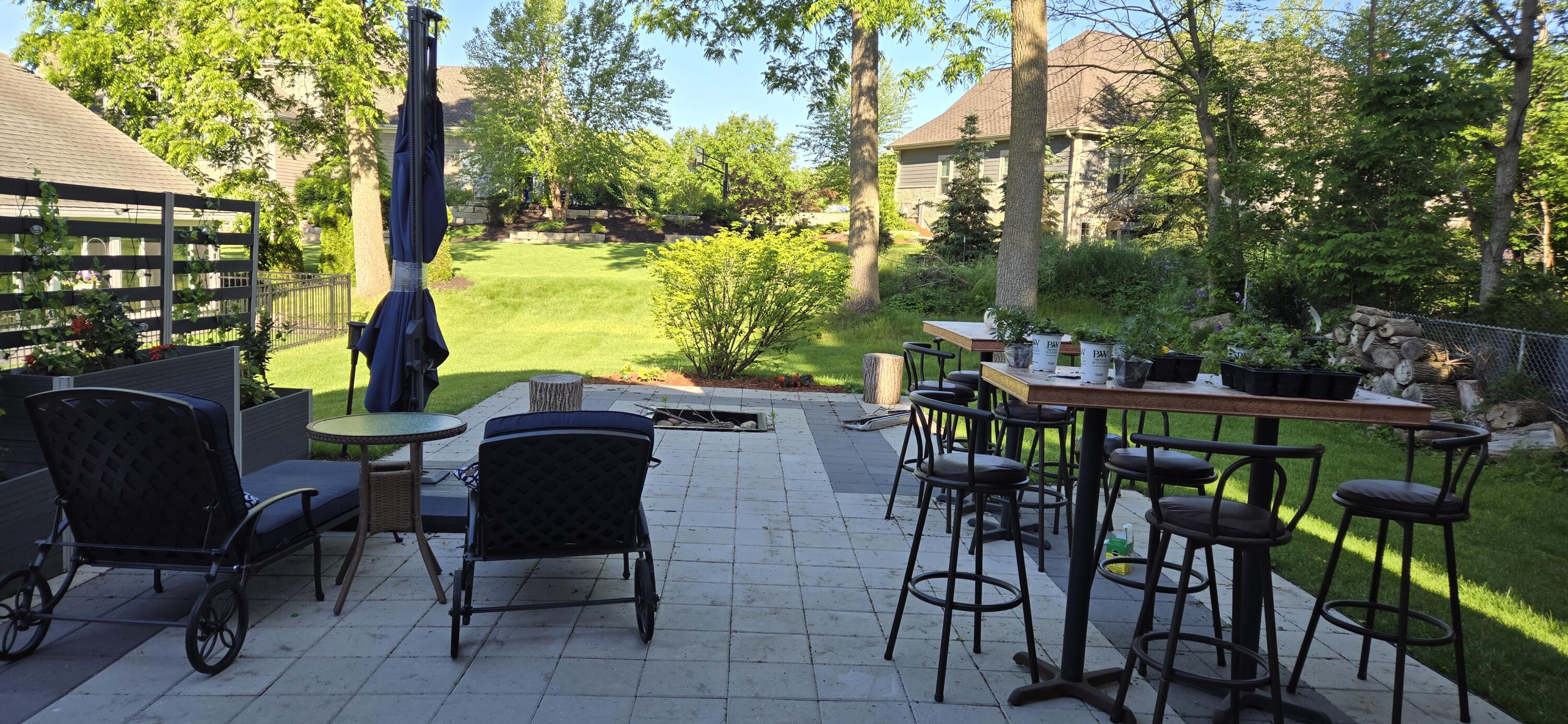 2135 West Shore Drive Delafield, WI 53018 - Photo 33 of 49 Patio - summer