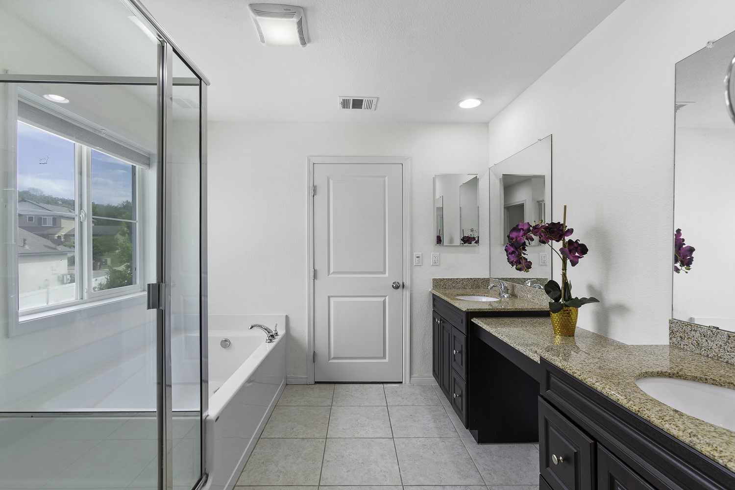 Undisclosed Address Austin, TX 78747 - Photo 16 of 28 a kitchen with granite countertop a sink and cabinets