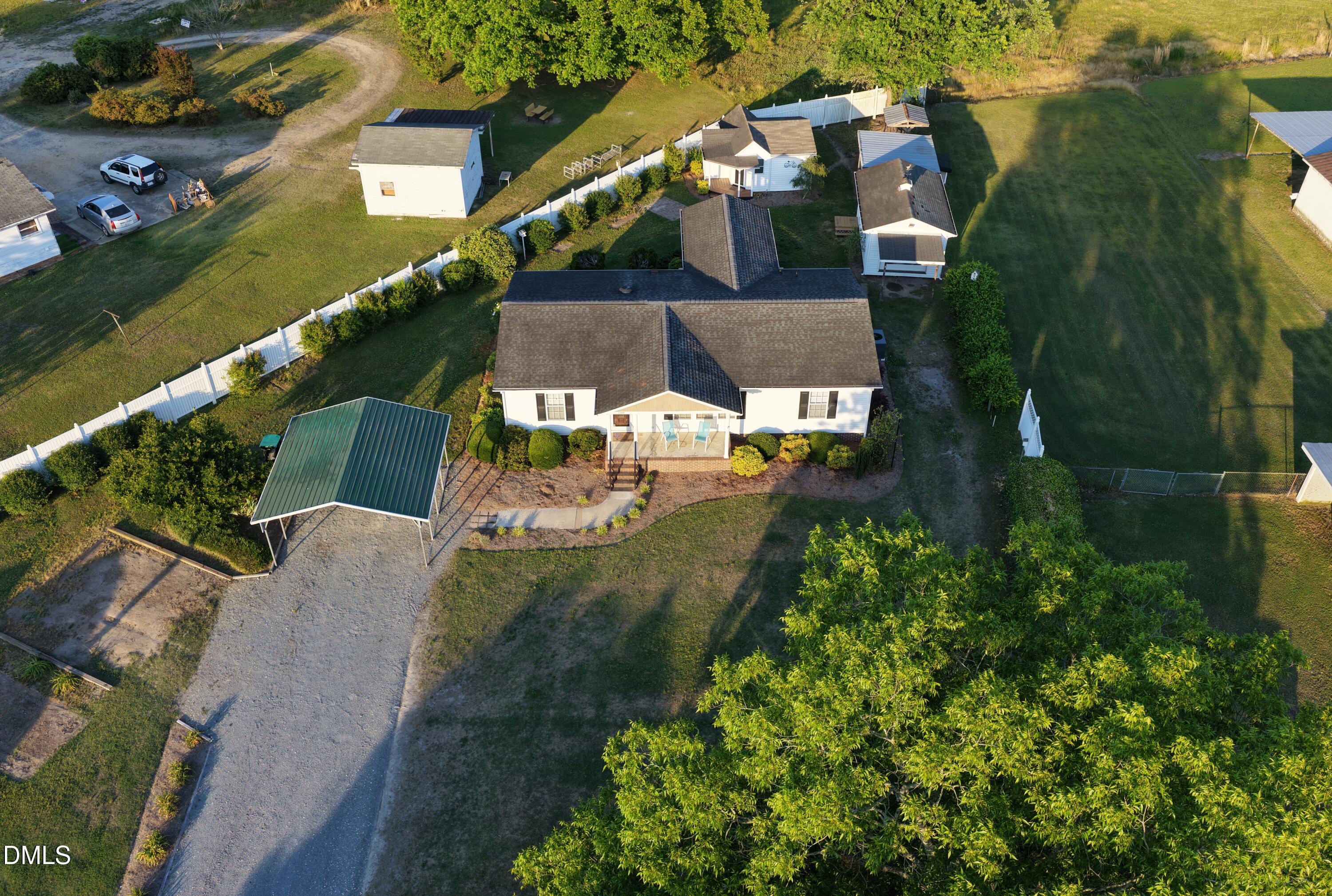 199 Iris Bryant Road Erwin, NC 28339 - Photo 30 of 33 an aerial view of a house with a yard