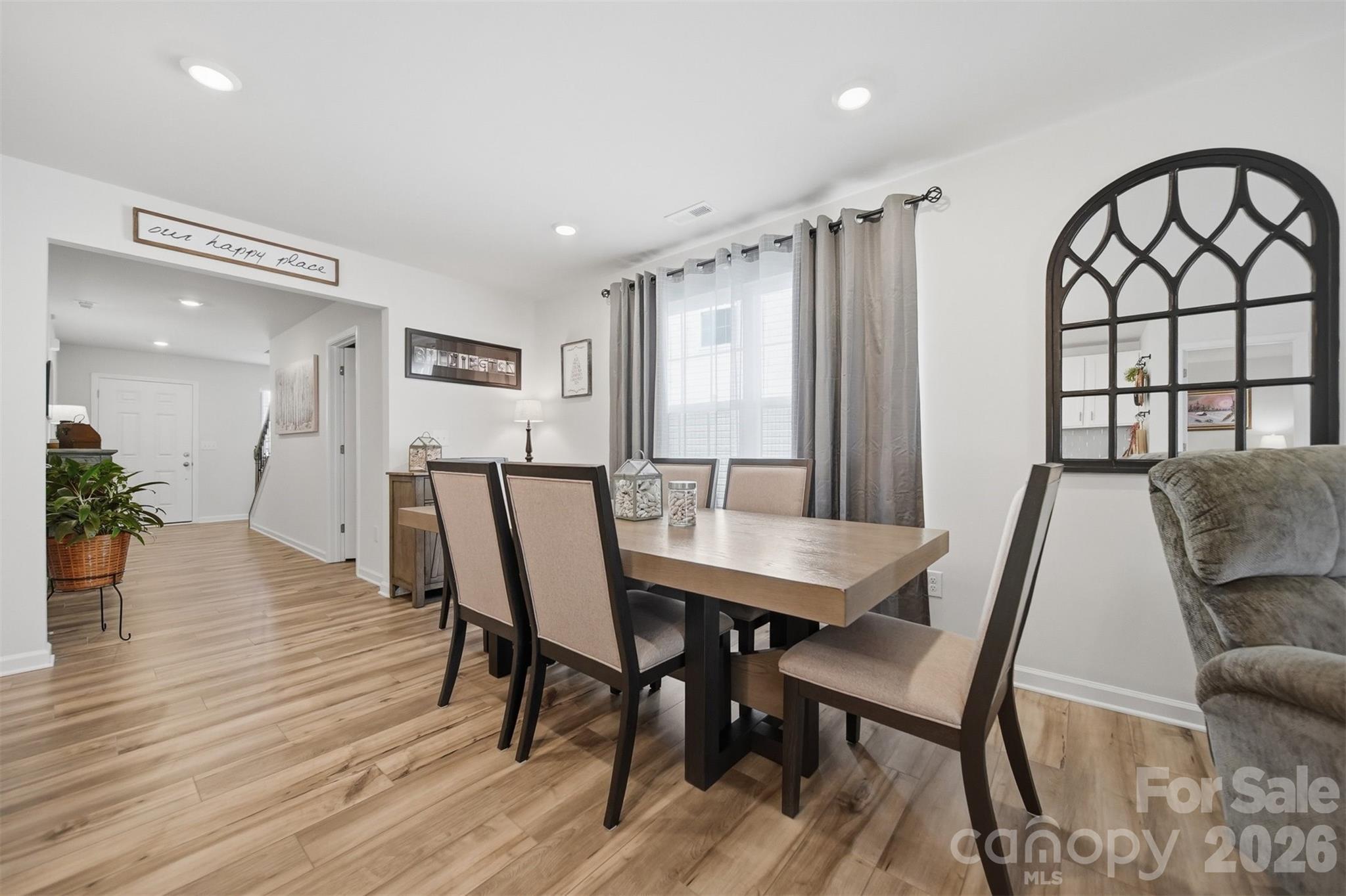 2841 Legacy Rdg Lane Catawba, NC 28609 - Photo 18 of 42 a view of a a dining room with furniture window and wooden floor