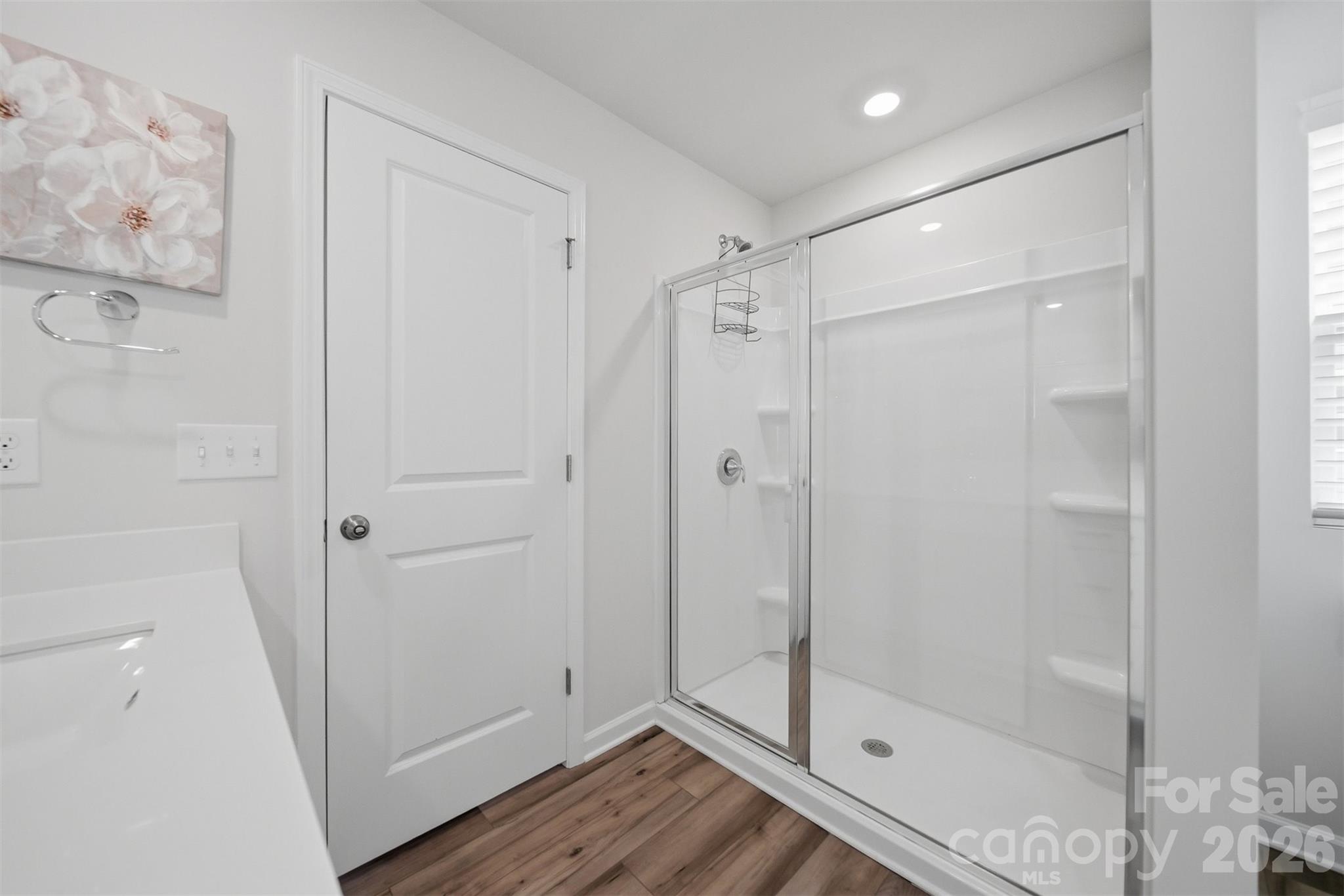 2841 Legacy Rdg Lane Catawba, NC 28609 - Photo 23 of 42 a bathroom with a shower and a glass door