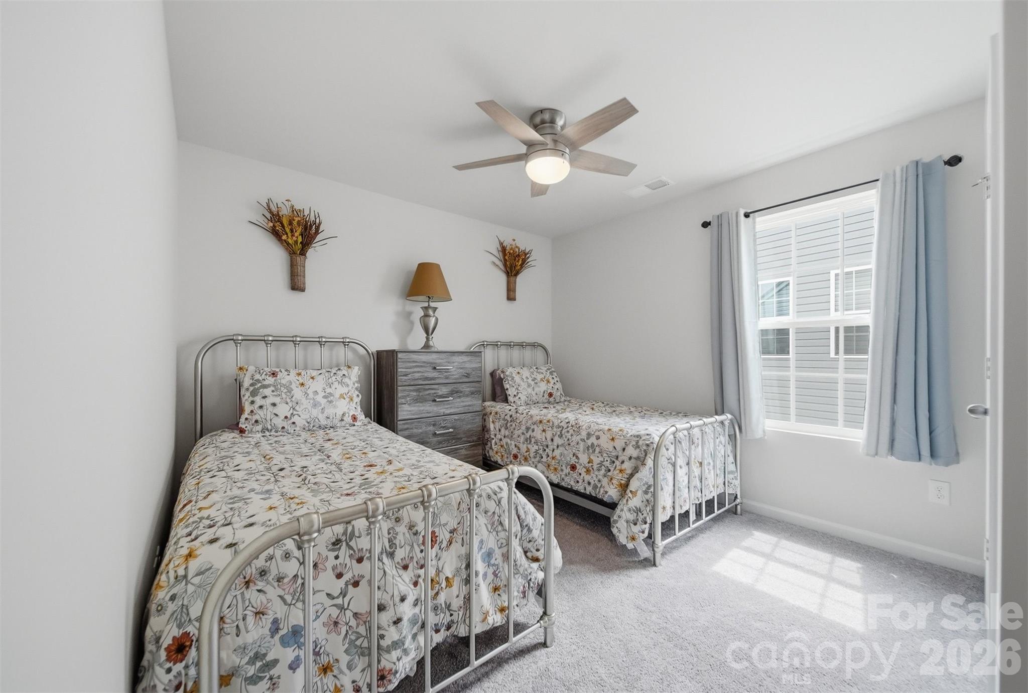 2841 Legacy Rdg Lane Catawba, NC 28609 - Photo 29 of 42 a bedroom with two beds and a window