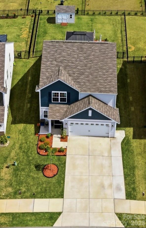 2841 Legacy Rdg Lane Catawba, NC 28609 - Photo 42 of 42 a front view of a house with garden