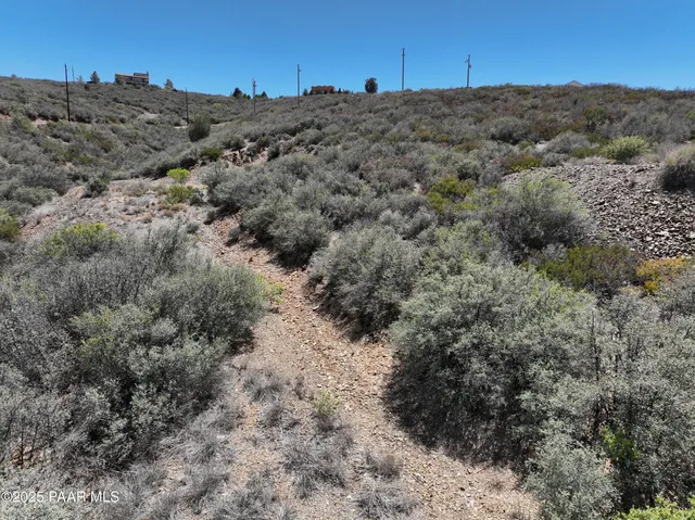 a view of a dry field