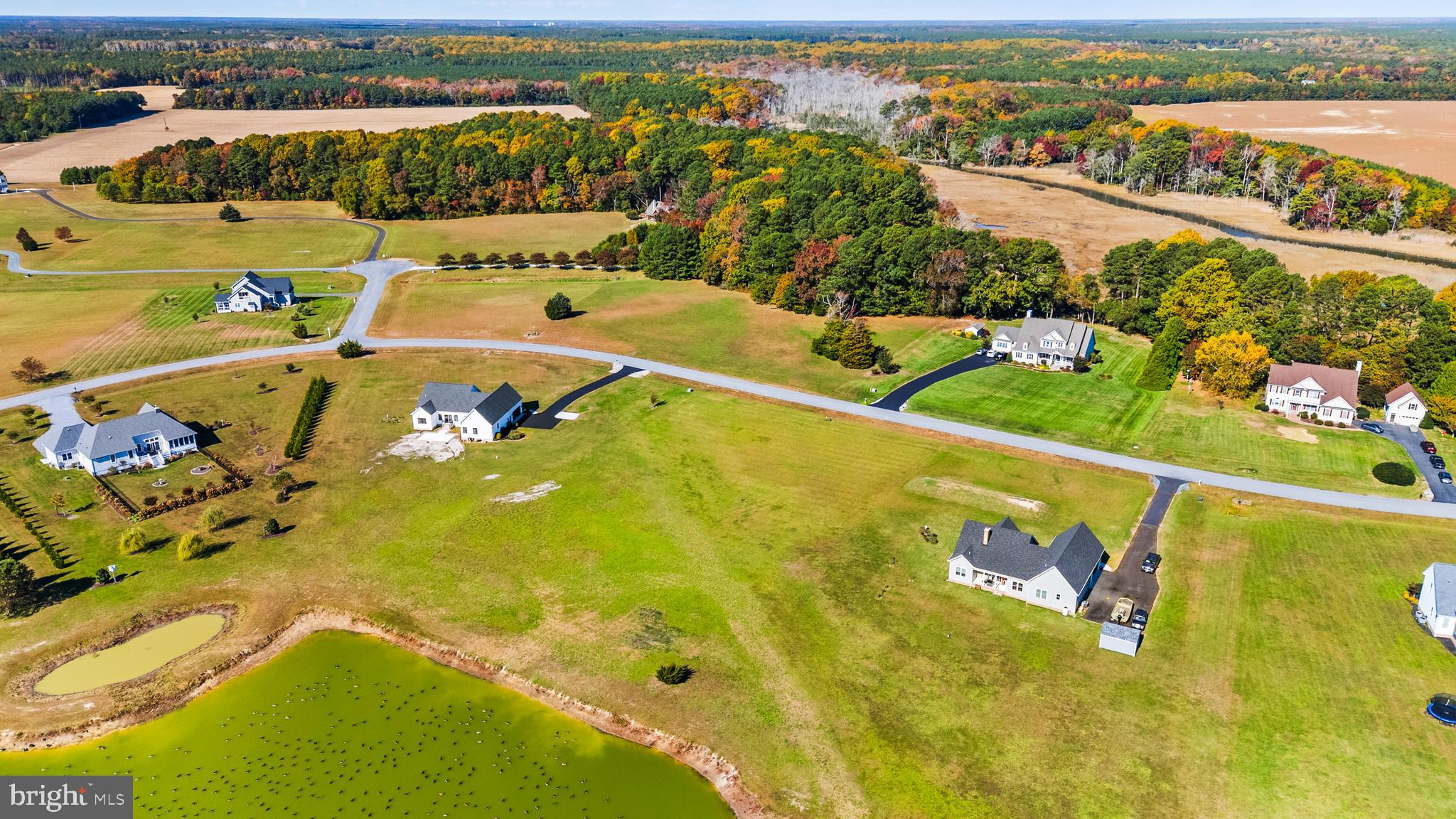Lot 24 Sea Biscuit Road Snow Hill, MD 21863 - Photo 11 of 13 an aerial view of residential houses with outdoor space