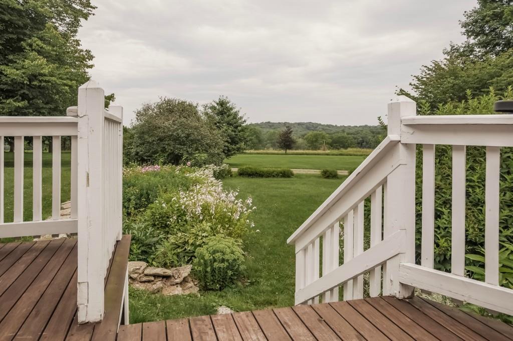 389 Wrights Crossing Road Pomfret, CT 06259 - Photo 1 of 1 Views from Kitchen Deck, Main House