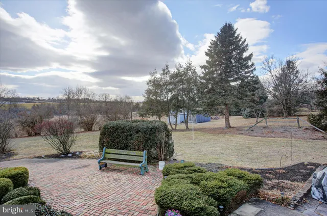 a view of a terrace with a sink